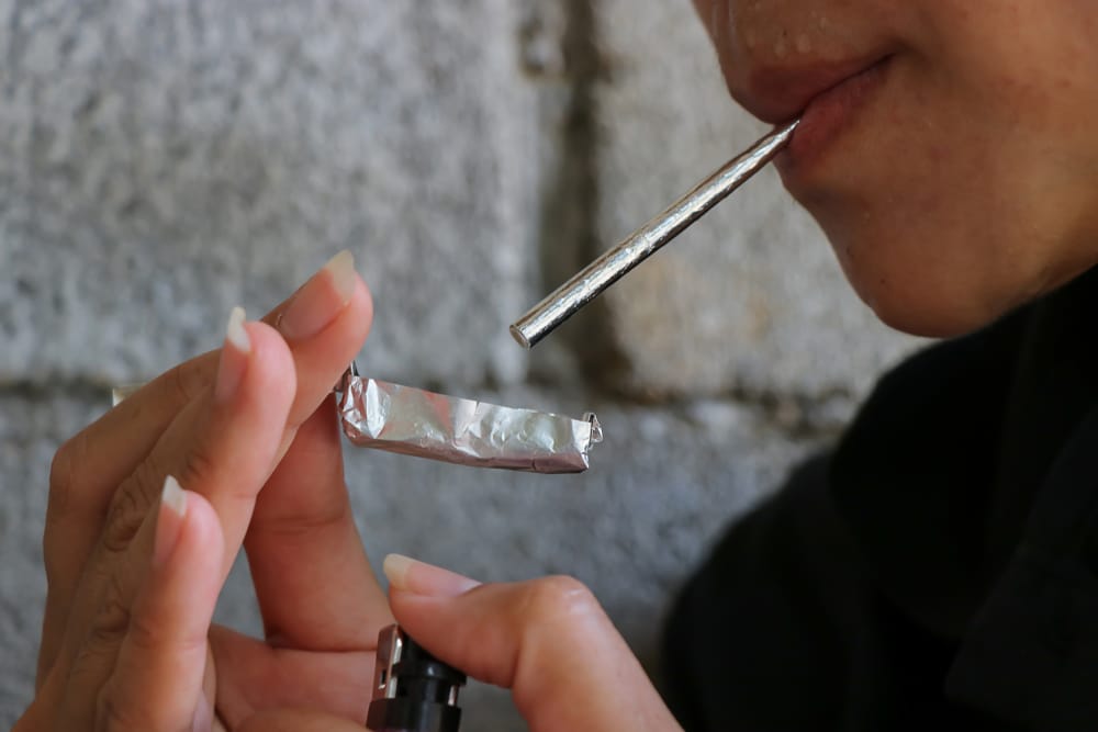 Tin Foil From Smoking Drugs